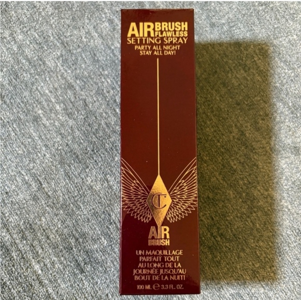 NIB $40 Charlotte Tilbury AIRBRUSH FLAWLESS SETTING SPRAY  100 ML - Picture 7 of 7